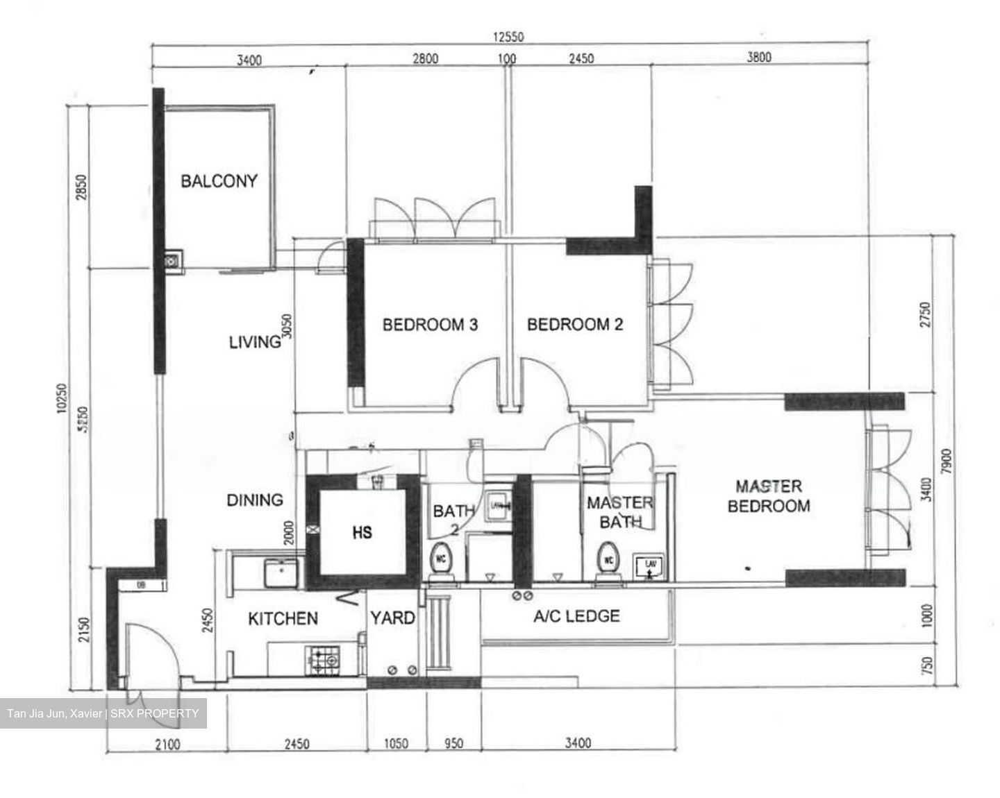 Blk 311B Trivelis (Clementi), HDB 4 Rooms #604902851